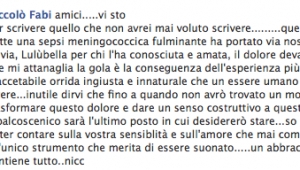 In ricordo della piccola Lulù Fabi. Attesa e inaspettata. Un grande abbraccio.