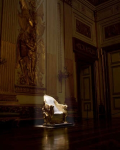�'Percorsi di Luce� negli appartamenti storici della Reggia di Caserta.