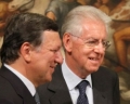 Fondi sisma Emilia, colloquio Monti-Barroso