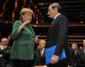Merkel e Draghi d'accordo su necessit� riforme Ue