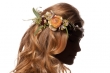 Pettinatura da sposa in stile hippy