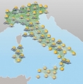 Incerto sino alla prossima settimana; fenomeni localmente intensi sulle Tirreniche ()