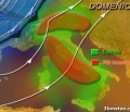 Meteo Domenica: perturbazione con piogge specie al Nord e Tirreniche ()