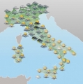 Maltempo al Centro-Nord fino a Luned, poi migliora; pi asciutto al Sud ()