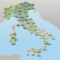 Maltempo in attenuazione al Centro Nord. Peggiora a seguire sulle Isole ()