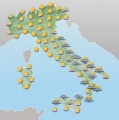 Nuvolosit in aumento sull'Italia ma con piogge solo da Domenica ()