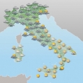 Forte perturbazione, maltempo al Nord e Tirreniche, neve copiosa sulle Alpi ()