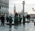 Acqua alta a Venezia: Mercoled attesi picchi di 120 cm ()