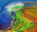 Meteo Mercoled: forte maltempo sull'Italia, specie Nord e tirreniche ()