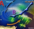 Maltempo Italia: ancora un Venerd turbolento, neve a bassa quota al Nord ()