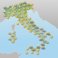 Prosegue la fase instabile, freddo in accentuazione al Centro-Nord ()