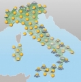 Neve al Nord tra Venerd e Sabato, fase fredda ed instabile (Italia)