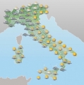 Peggiora su tutta la Penisola, neve inizialmente in pianura al Nord ()