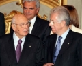 Monti va al Colle e media tra partiti, ipotesi marzo