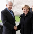 Merkel:sostengo riforme Monti, italiani votino sua via