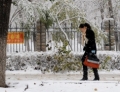 Gelo e neve raggiungono il Nord della Cina ()