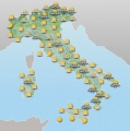 Tempo ancora variabile e localmente piovoso. Meglio da Giovedì al Centro Sud ()